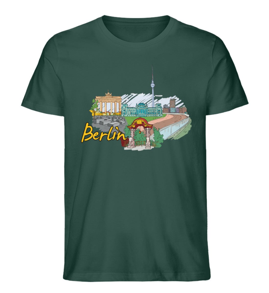 Berlin - Herren Premium Organic Shirt - AQ.Vogue
