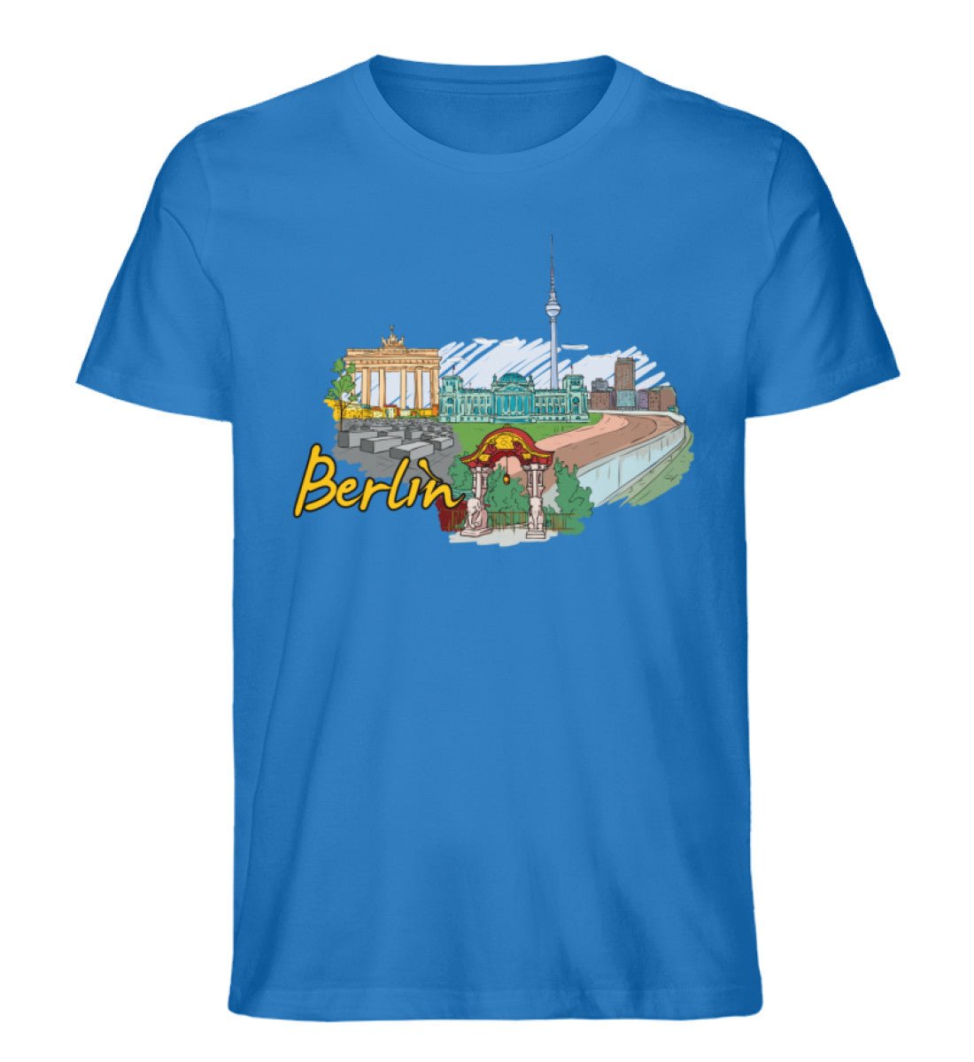 Berlin - Herren Premium Organic Shirt - AQ.Vogue