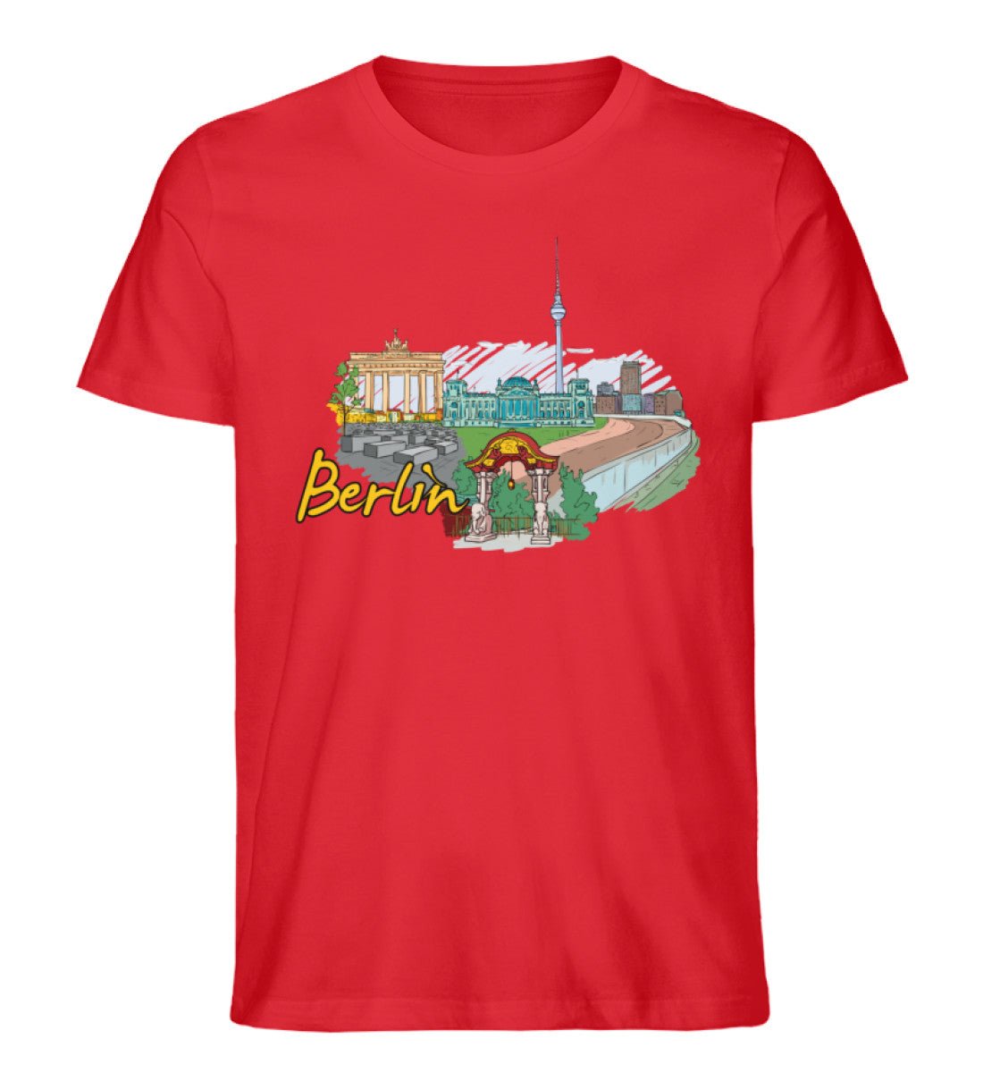 Berlin - Herren Premium Organic Shirt - AQ.Vogue