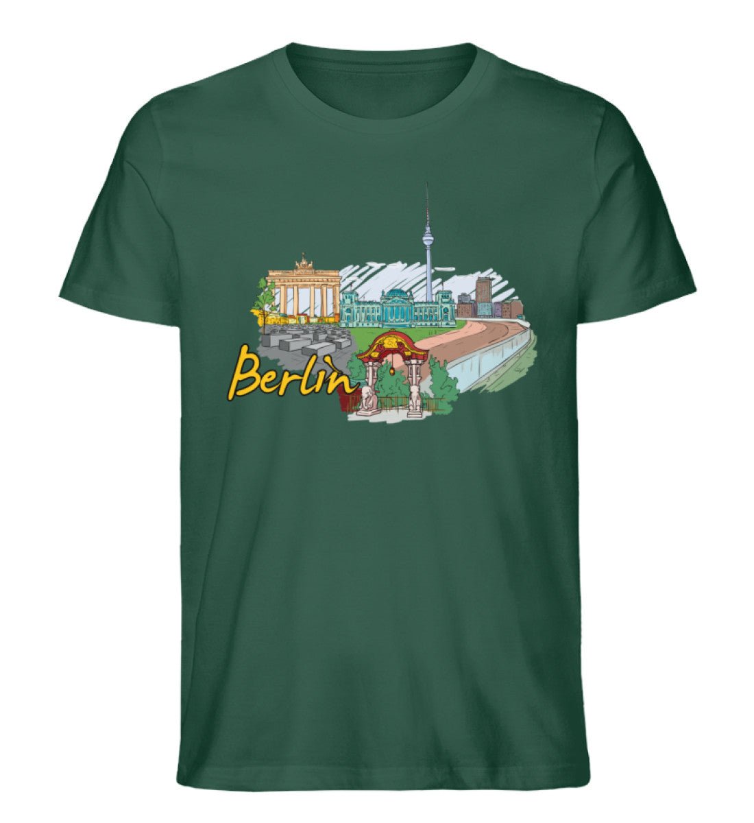Berlin - Herren Premium Organic Shirt - AQ.Vogue