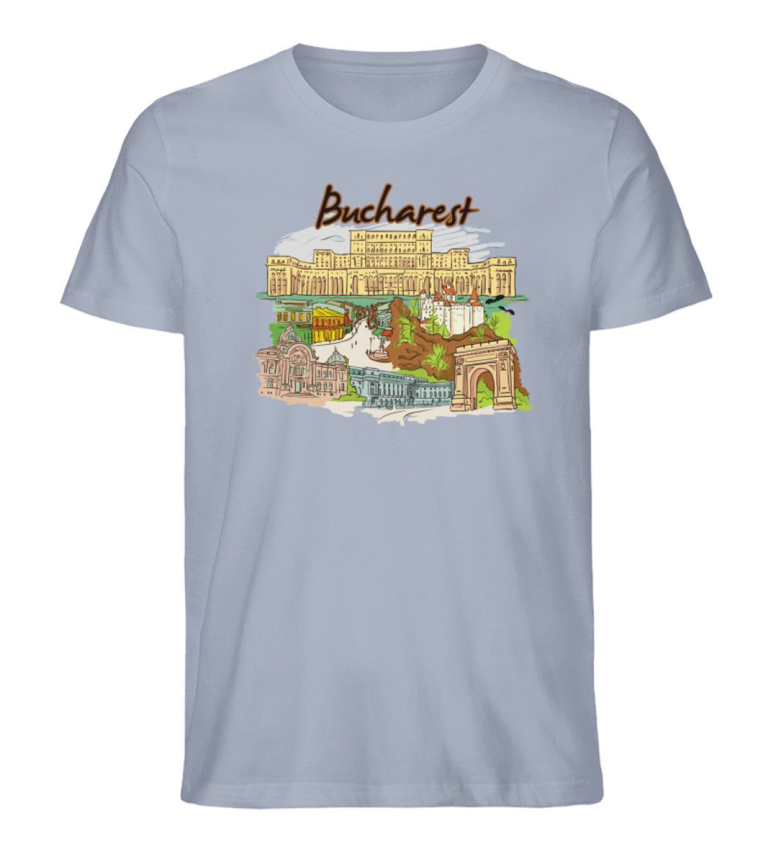 Bucharest - Herren Premium Organic Shirt - AQ.Vogue