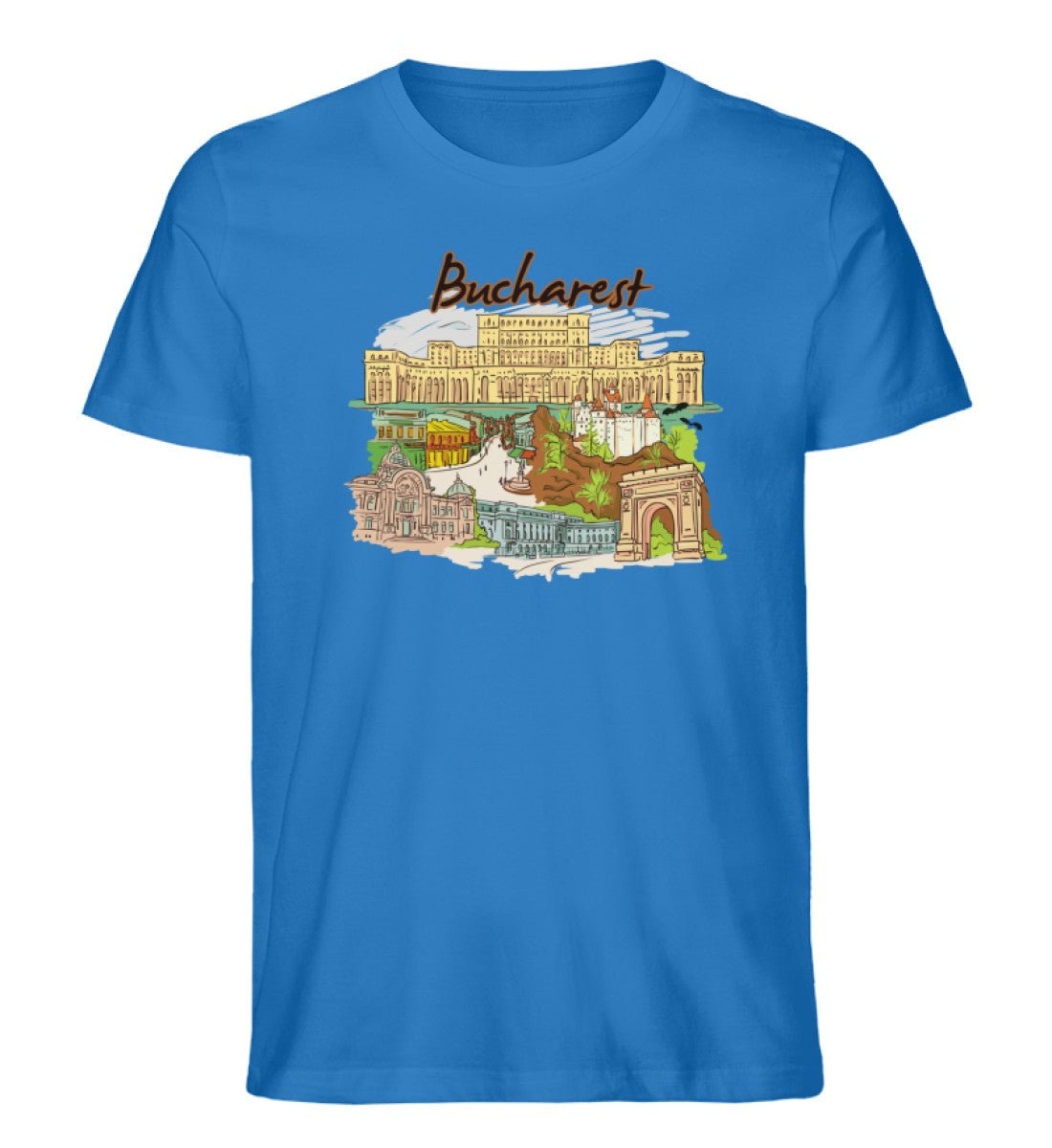 Bucharest - Herren Premium Organic Shirt - AQ.Vogue