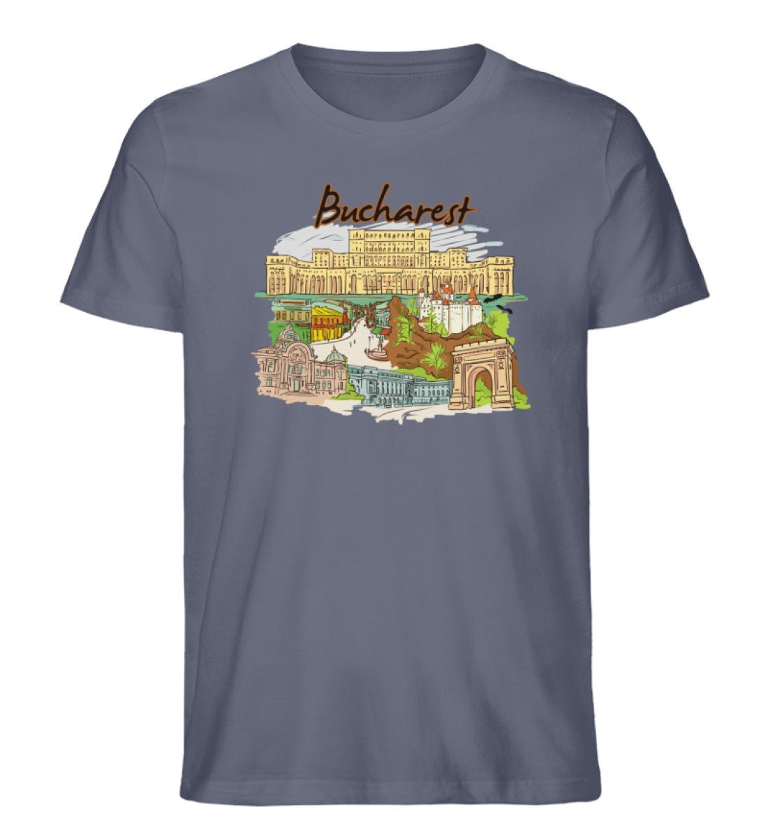 Bucharest - Herren Premium Organic Shirt - AQ.Vogue