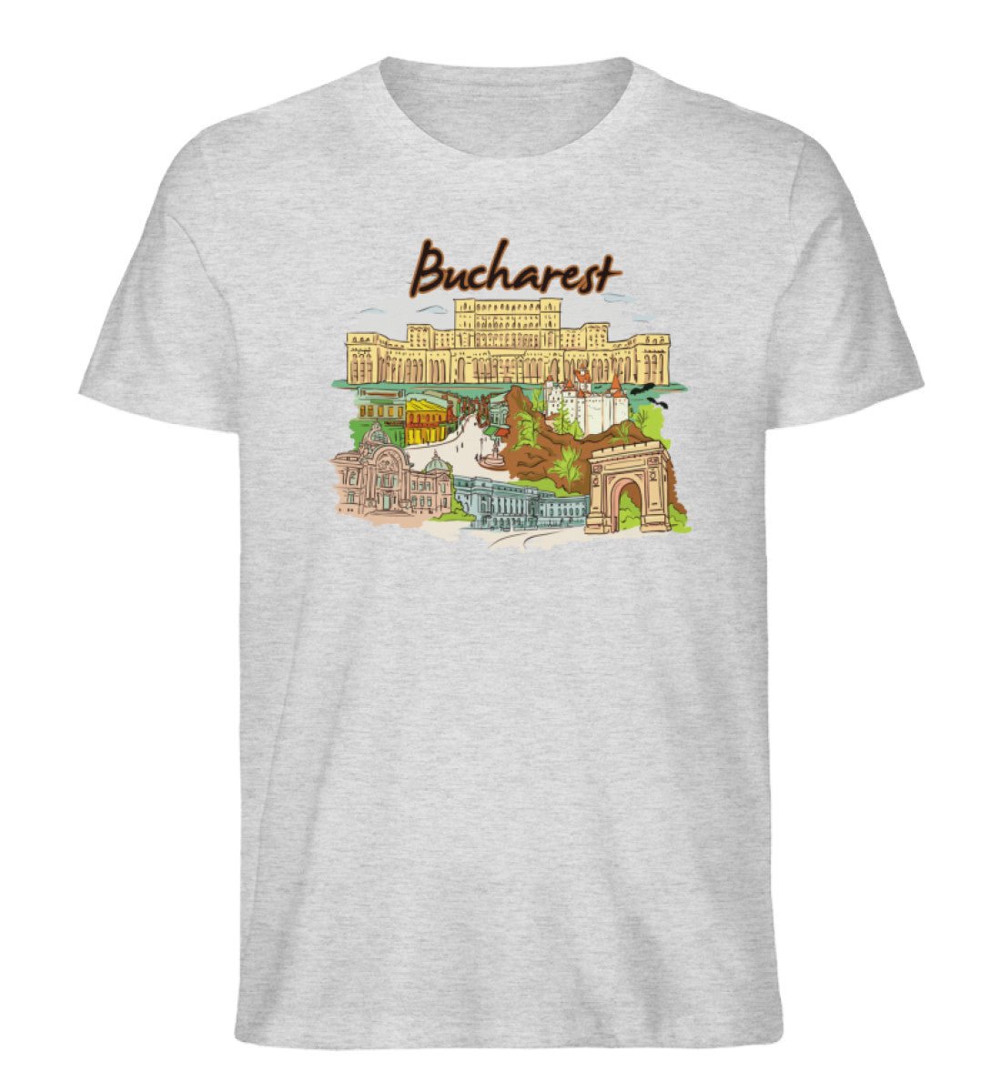 Bucharest - Herren Premium Organic Shirt - AQ.Vogue