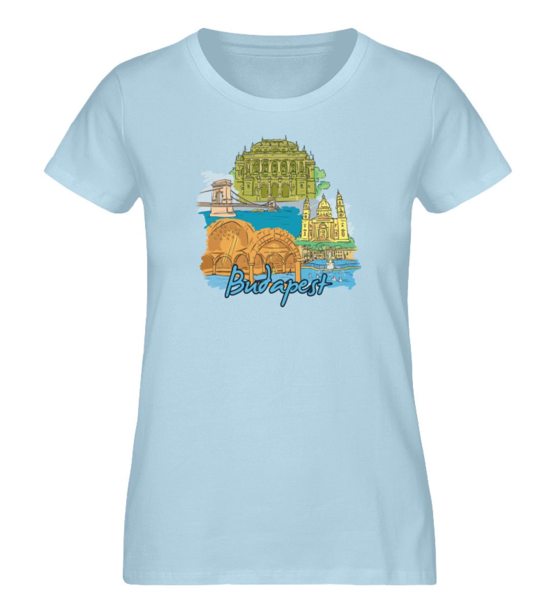 Budapest - Damen Premium Organic Shirt - AQ.Vogue