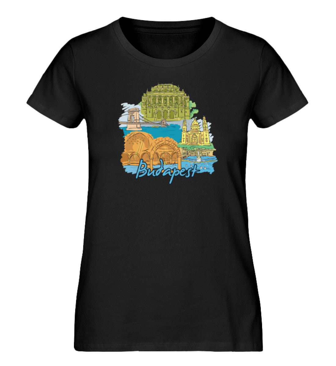 Budapest - Damen Premium Organic Shirt - AQ.Vogue