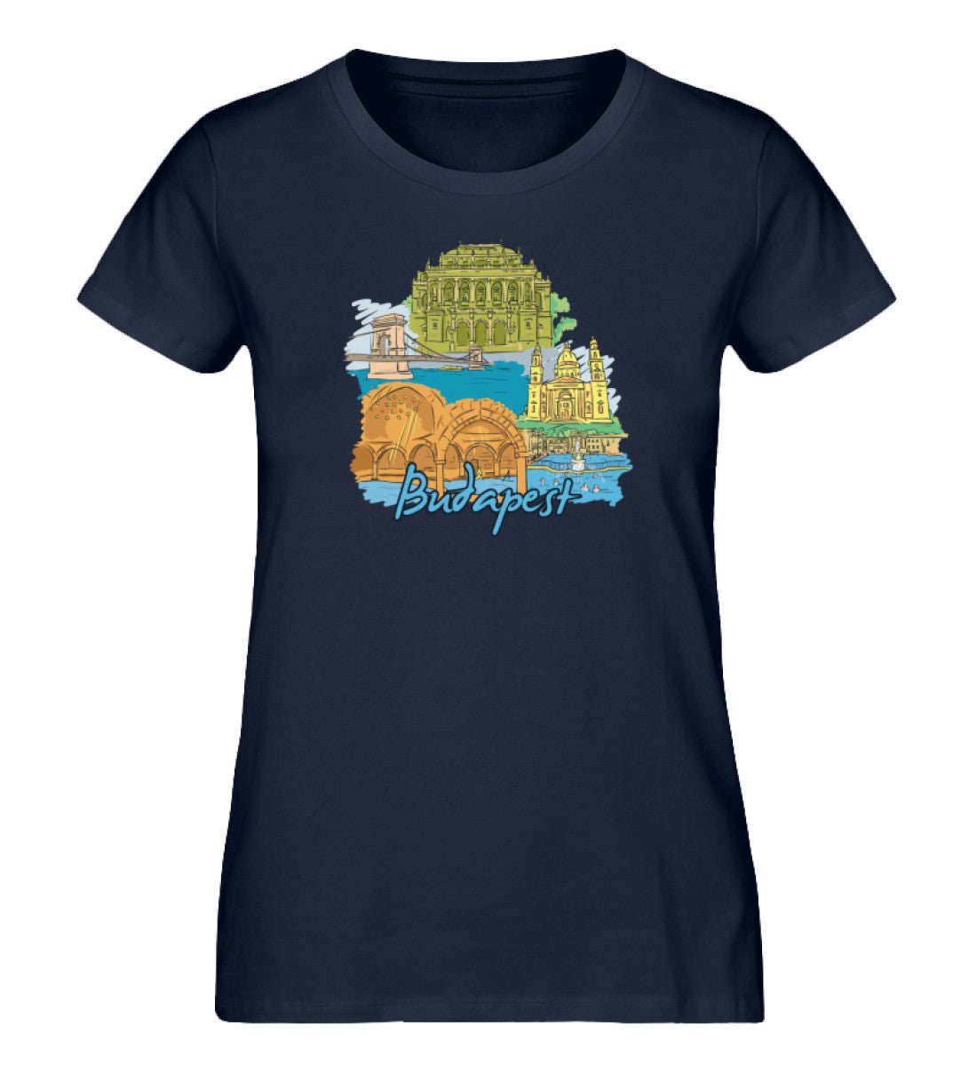 Budapest - Damen Premium Organic Shirt - AQ.Vogue