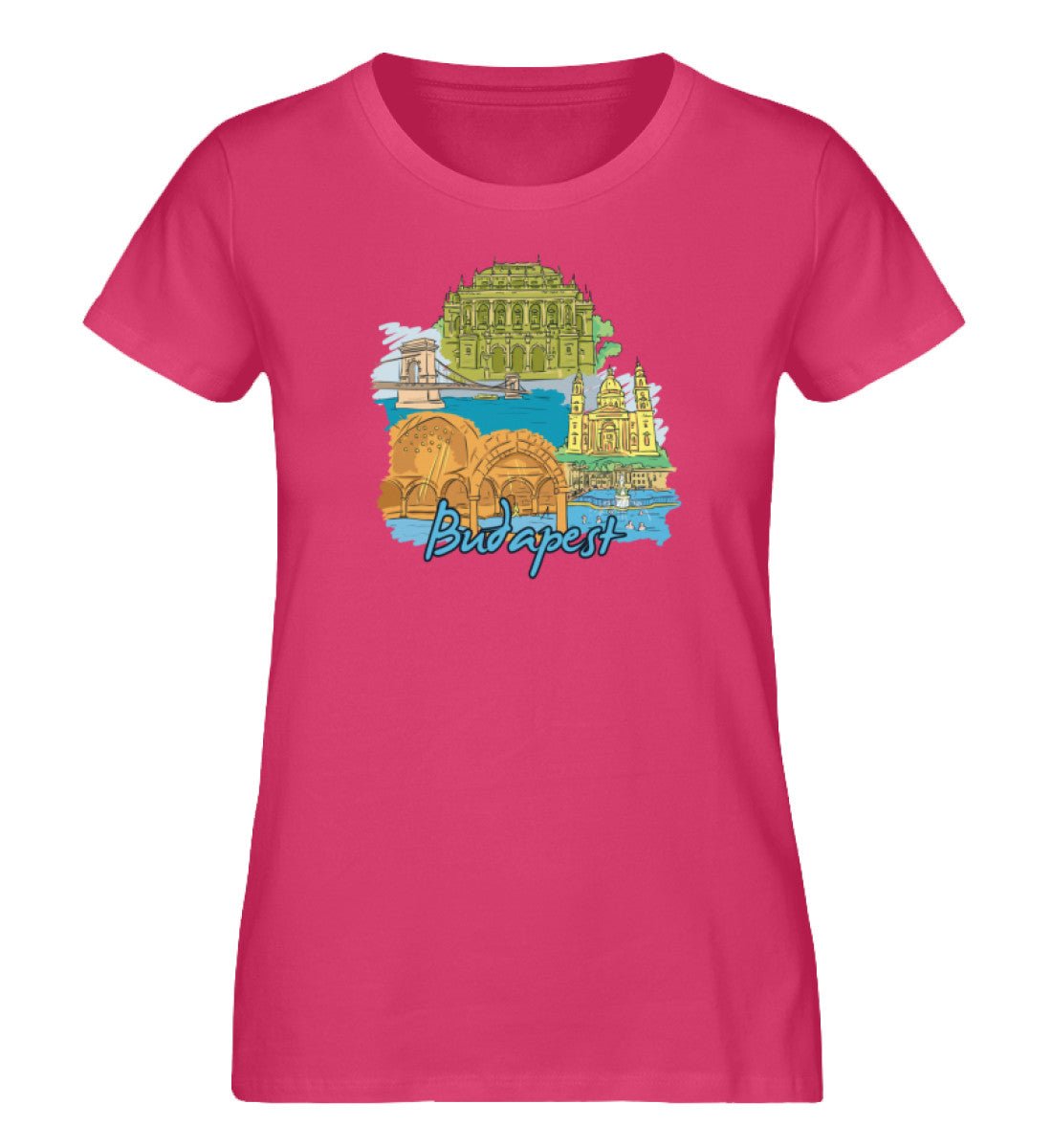 Budapest - Damen Premium Organic Shirt - AQ.Vogue
