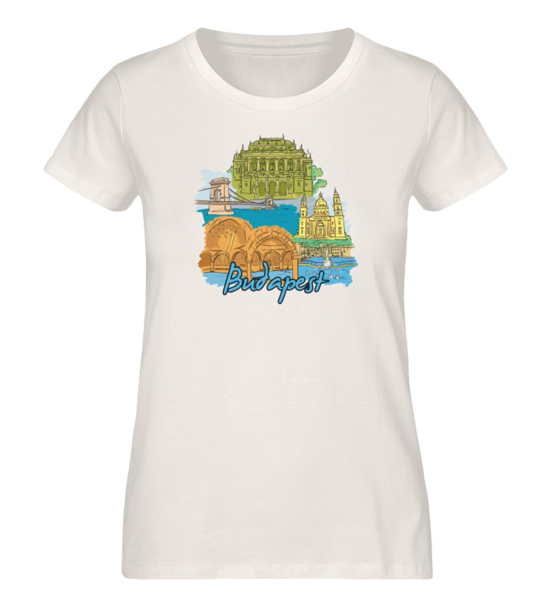 Budapest - Damen Premium Organic Shirt - AQ.Vogue
