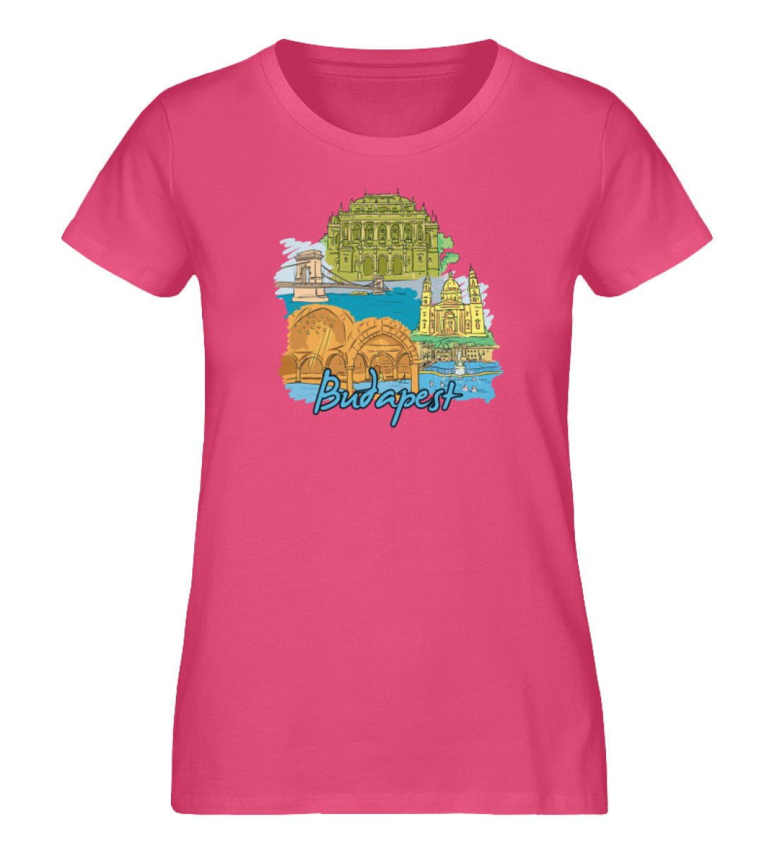 Budapest - Damen Premium Organic Shirt - AQ.Vogue