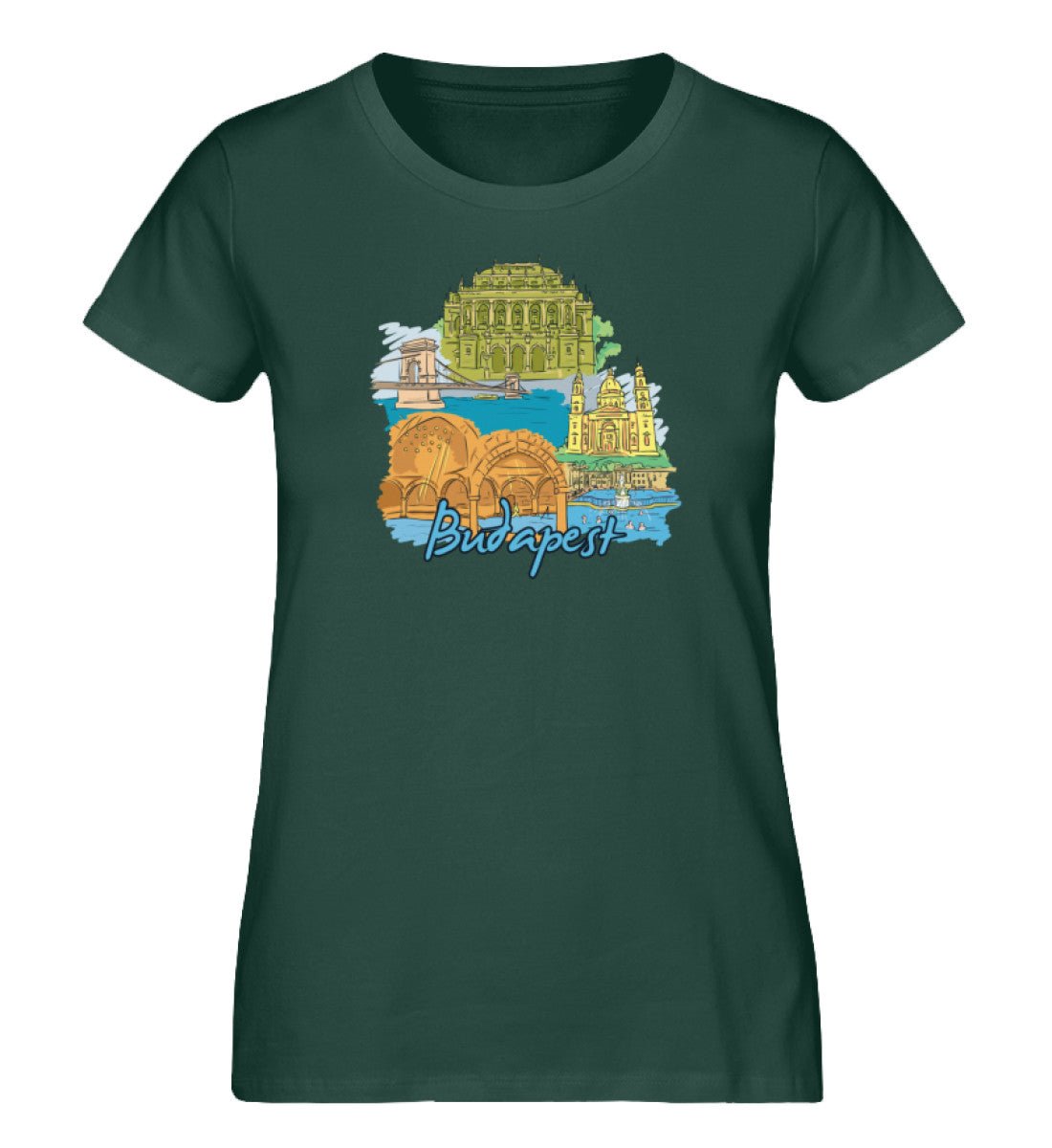 Budapest - Damen Premium Organic Shirt - AQ.Vogue