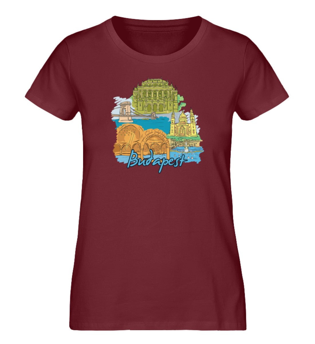 Budapest - Damen Premium Organic Shirt - AQ.Vogue