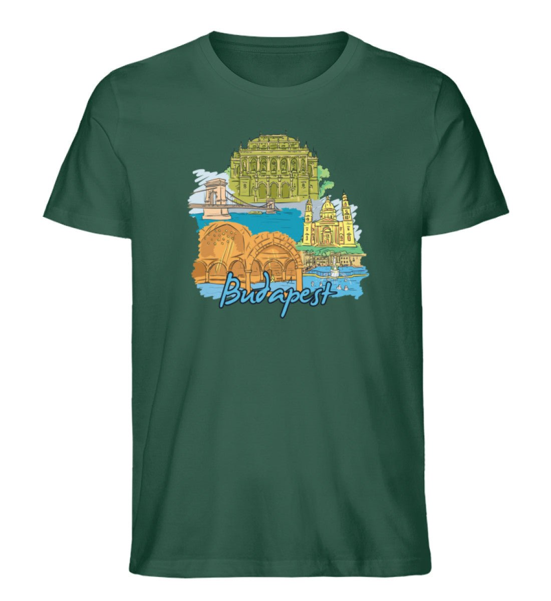 Budapest - Herren Premium Organic Shirt - AQ.Vogue