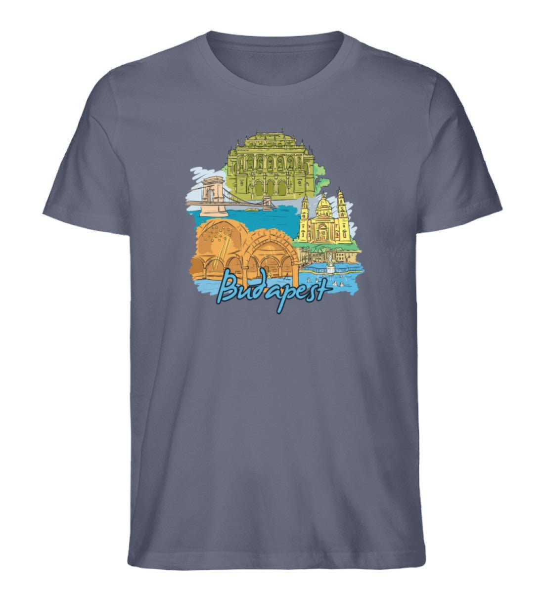 Budapest - Herren Premium Organic Shirt - AQ.Vogue
