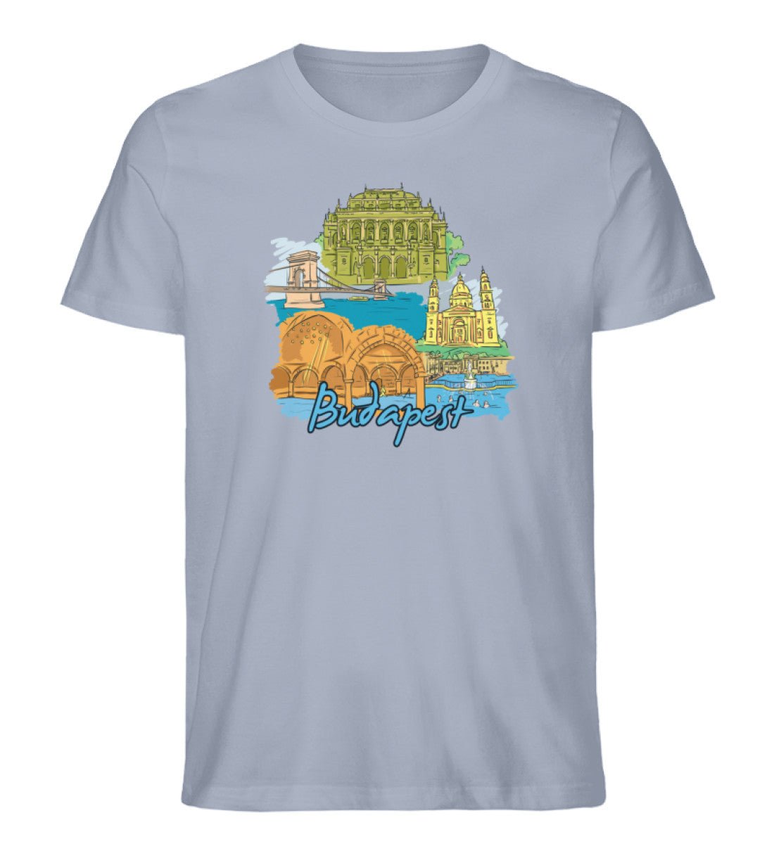 Budapest - Herren Premium Organic Shirt - AQ.Vogue