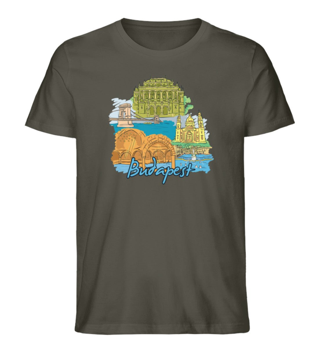 Budapest - Herren Premium Organic Shirt - AQ.Vogue