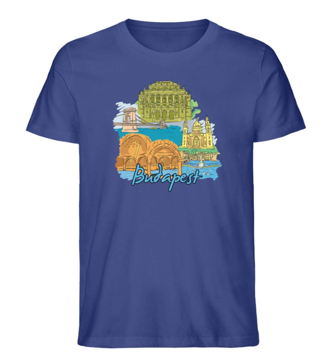 Budapest - Herren Premium Organic Shirt - AQ.Vogue