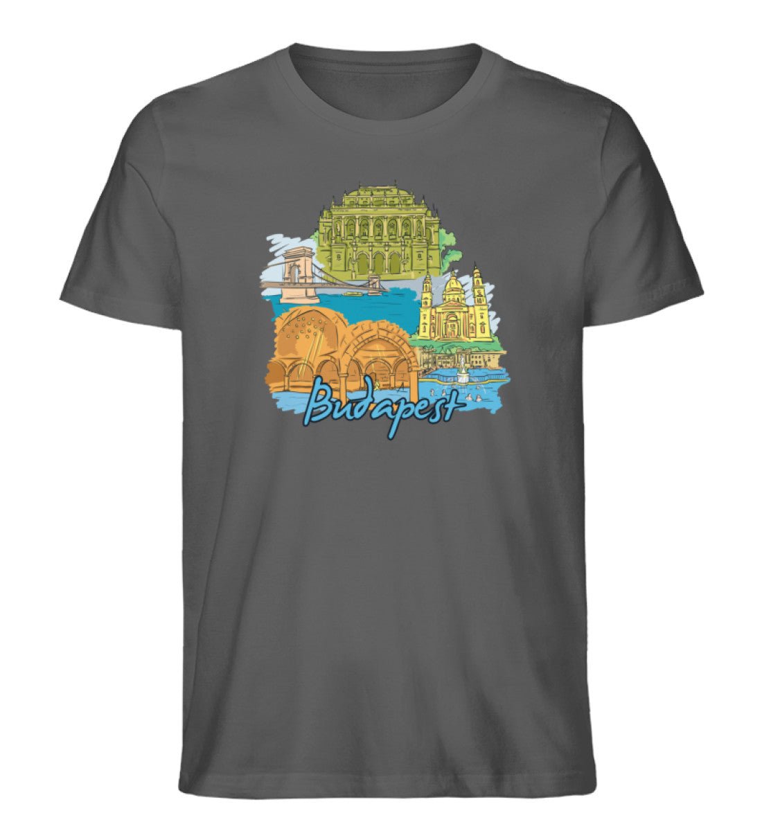 Budapest - Herren Premium Organic Shirt - AQ.Vogue