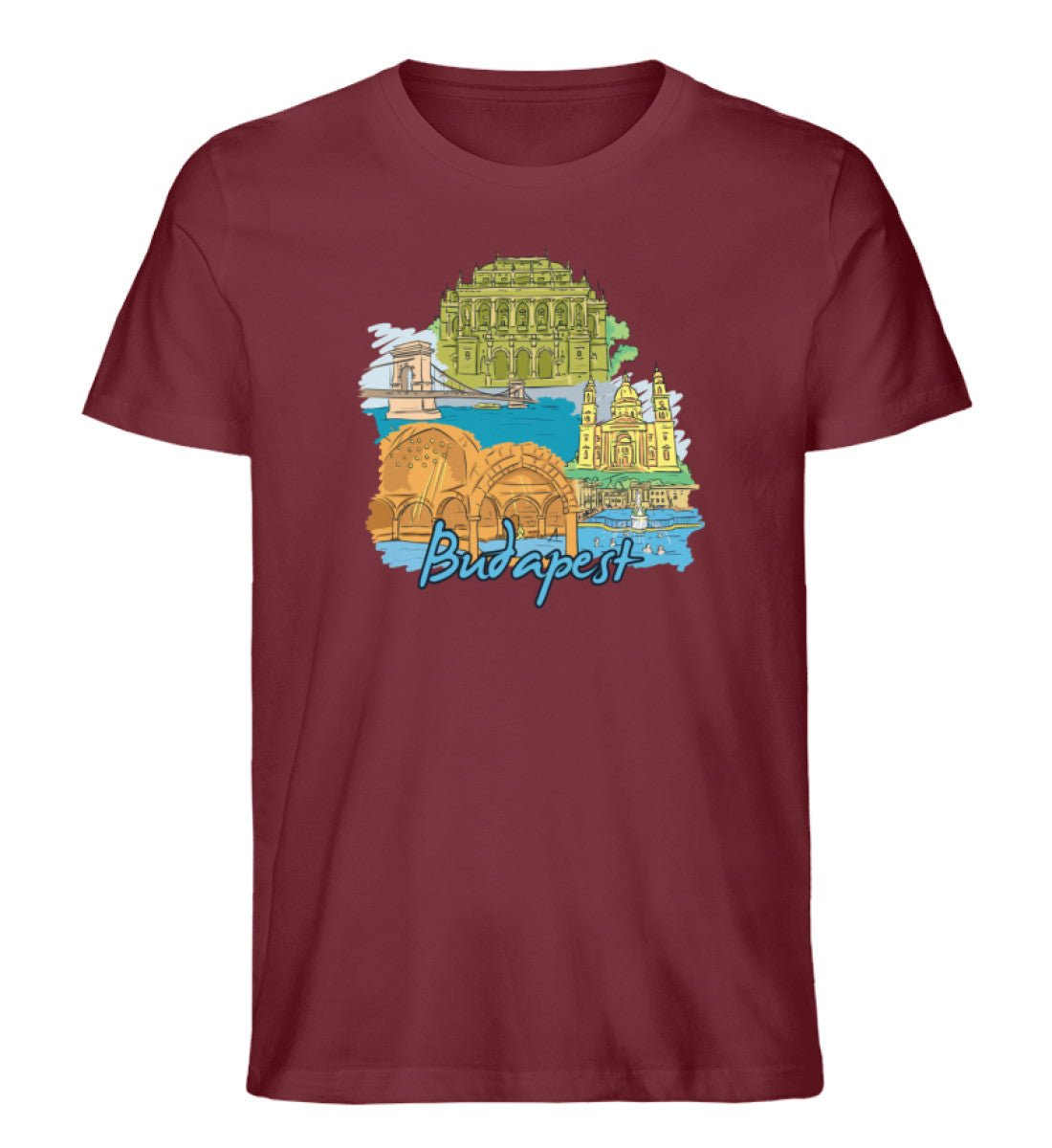 Budapest - Herren Premium Organic Shirt - AQ.Vogue