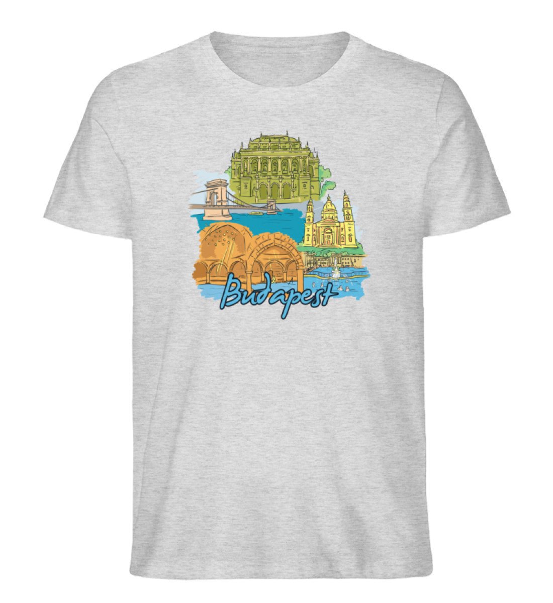 Budapest - Herren Premium Organic Shirt - AQ.Vogue