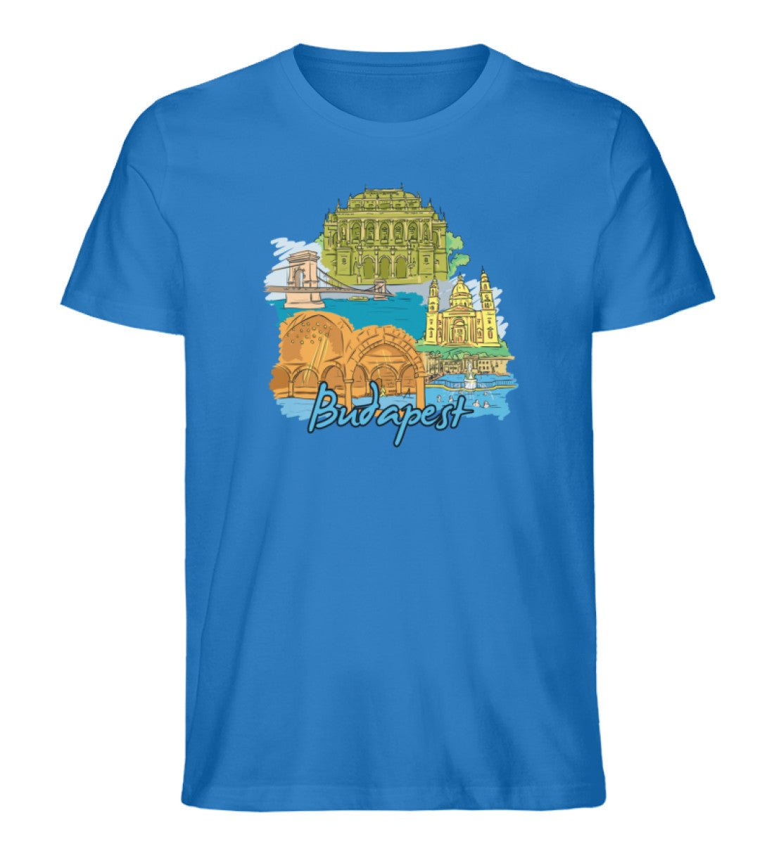 Budapest - Herren Premium Organic Shirt - AQ.Vogue