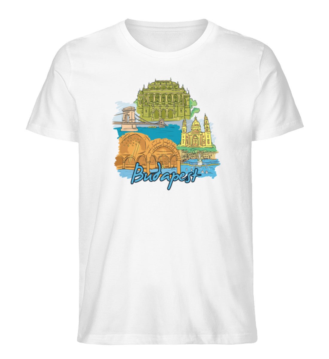 Budapest - Herren Premium Organic Shirt - AQ.Vogue