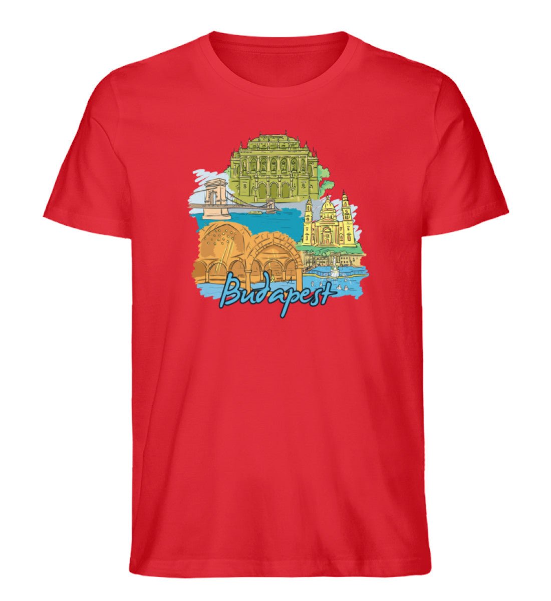Budapest - Herren Premium Organic Shirt - AQ.Vogue