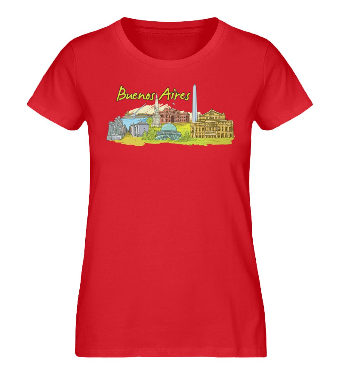 Buenos Aires - Damen Premium Organic Shirt - AQ.Vogue