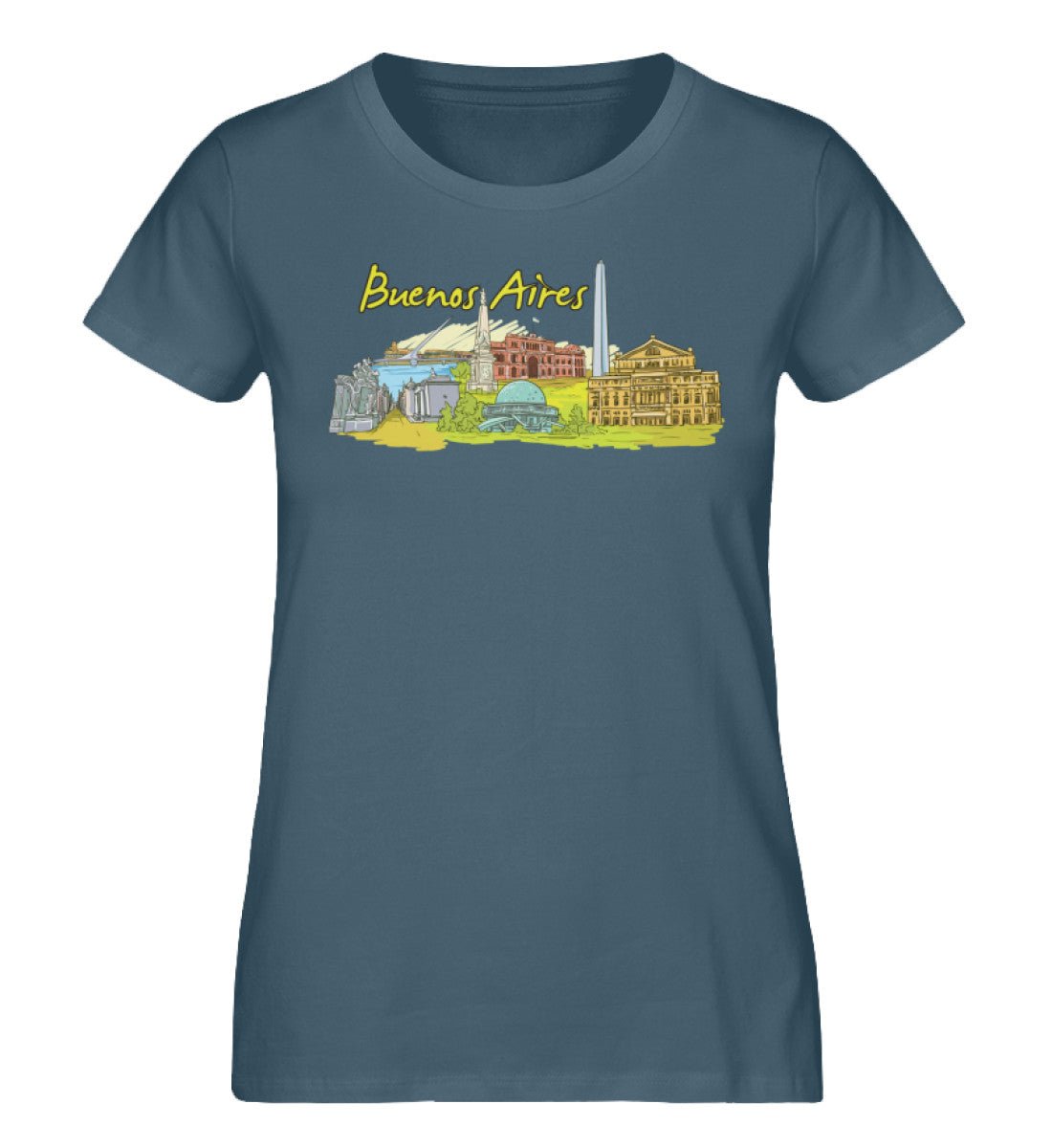 Buenos Aires - Damen Premium Organic Shirt - AQ.Vogue