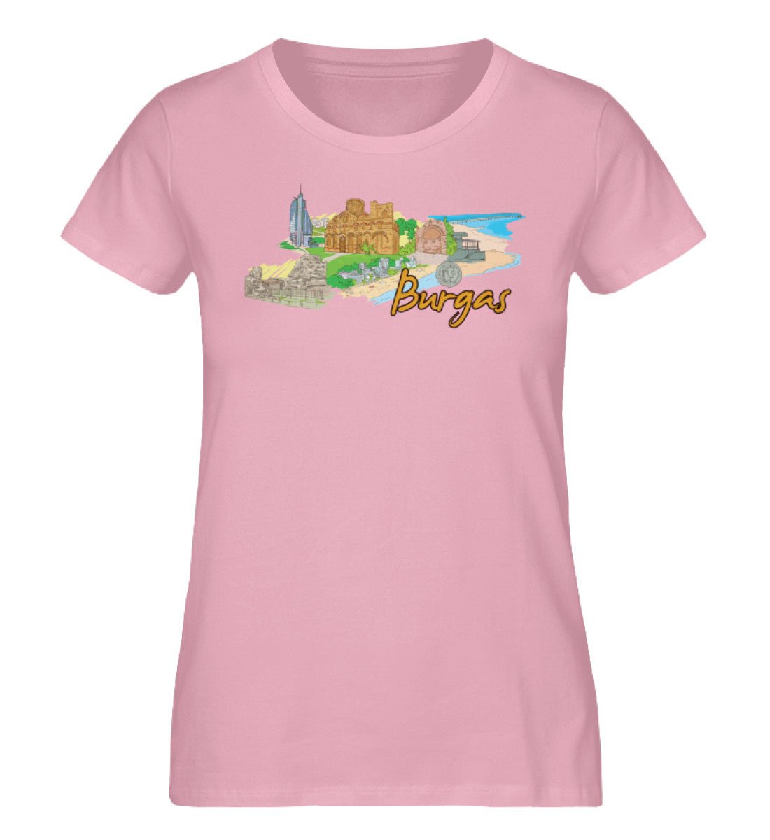Burgas - Damen Premium Organic Shirt - AQ.Vogue