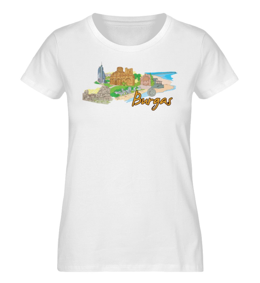 Burgas - Damen Premium Organic Shirt - AQ.Vogue