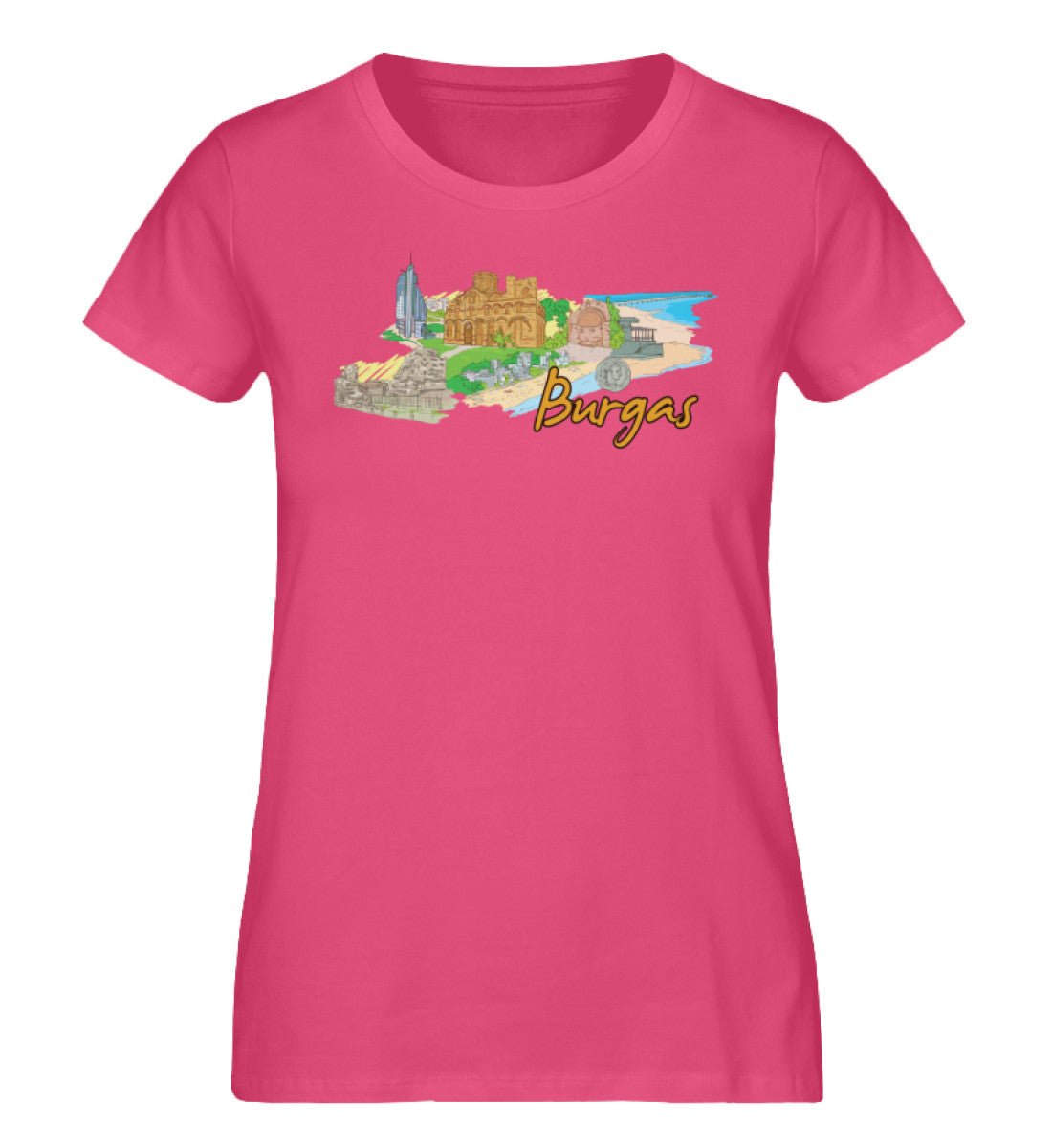 Burgas - Damen Premium Organic Shirt - AQ.Vogue