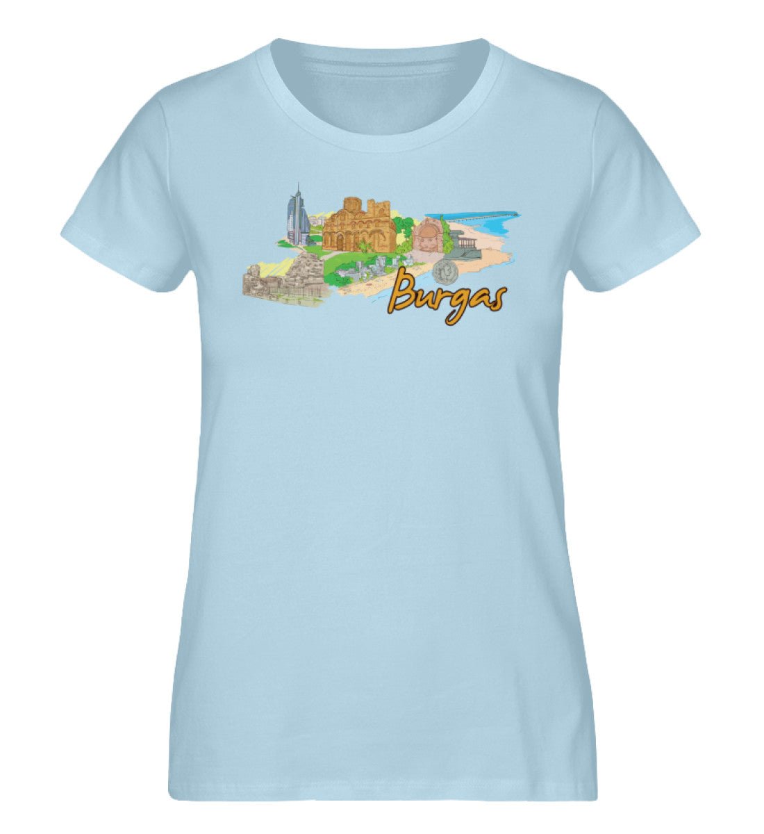 Burgas - Damen Premium Organic Shirt - AQ.Vogue