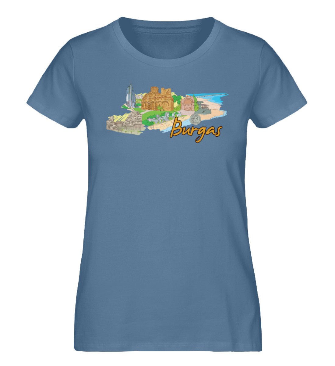Burgas - Damen Premium Organic Shirt - AQ.Vogue