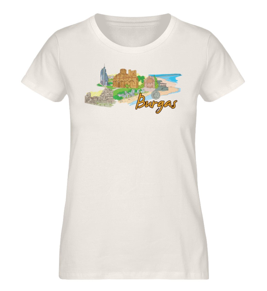 Burgas - Damen Premium Organic Shirt - AQ.Vogue