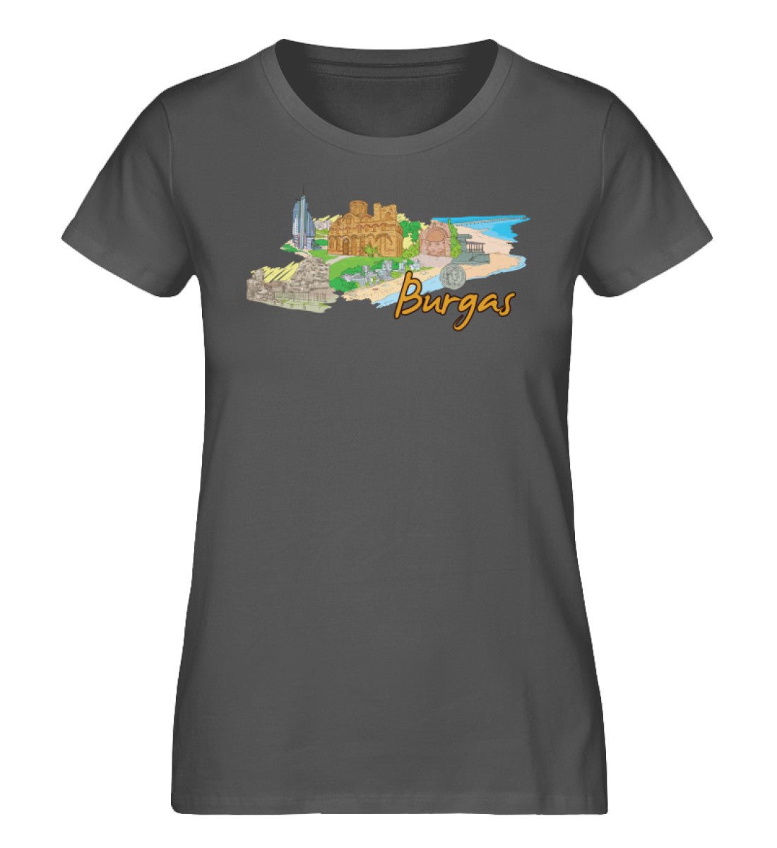 Burgas - Damen Premium Organic Shirt - AQ.Vogue