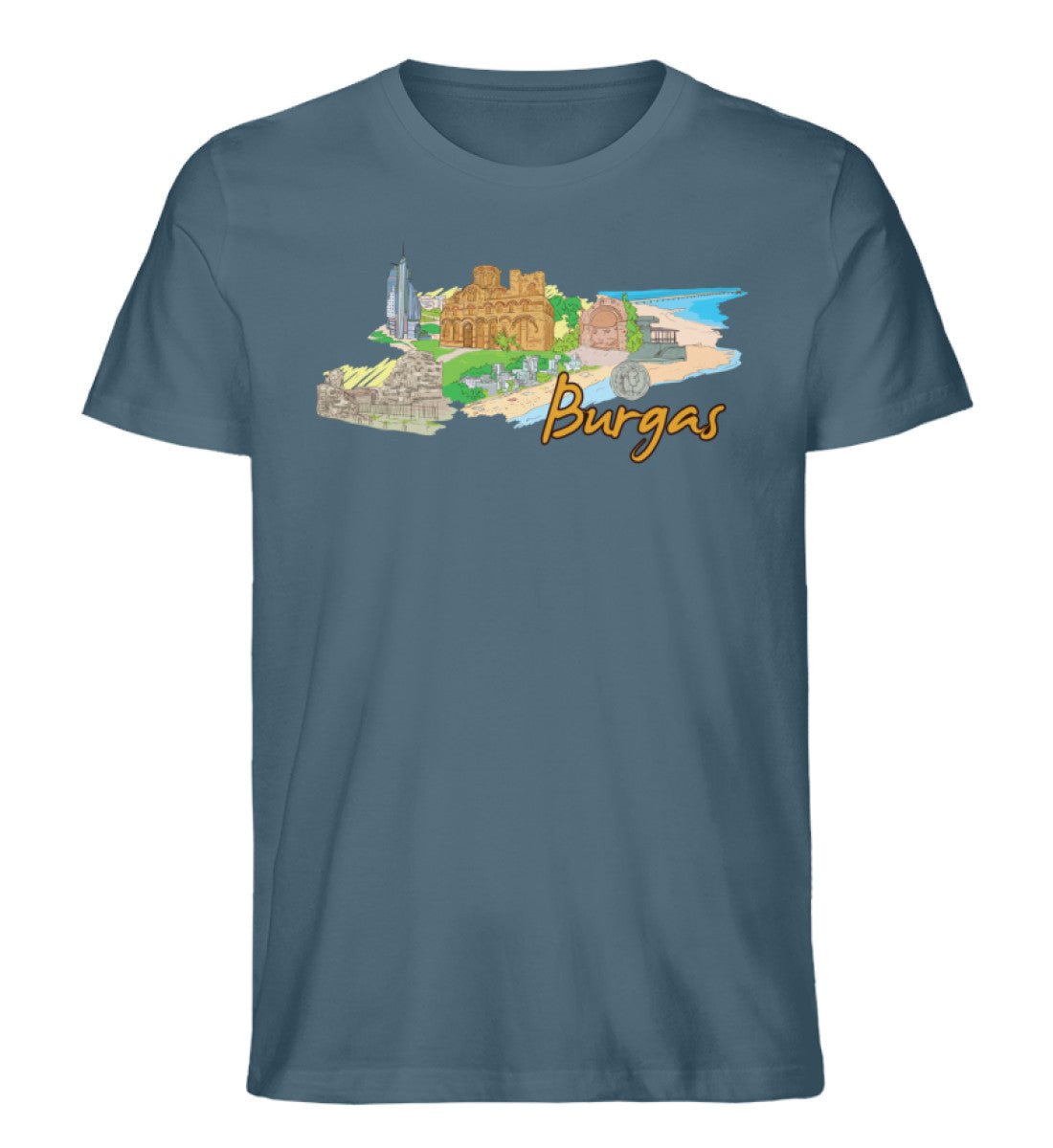 Burgas - Herren Premium Organic Shirt - AQ.Vogue