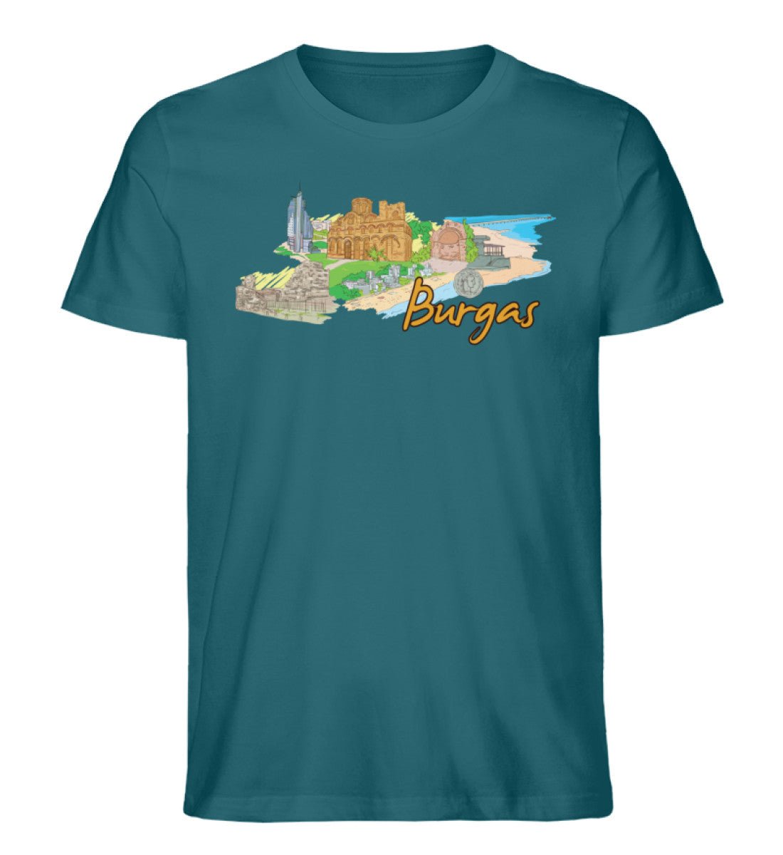 Burgas - Herren Premium Organic Shirt - AQ.Vogue