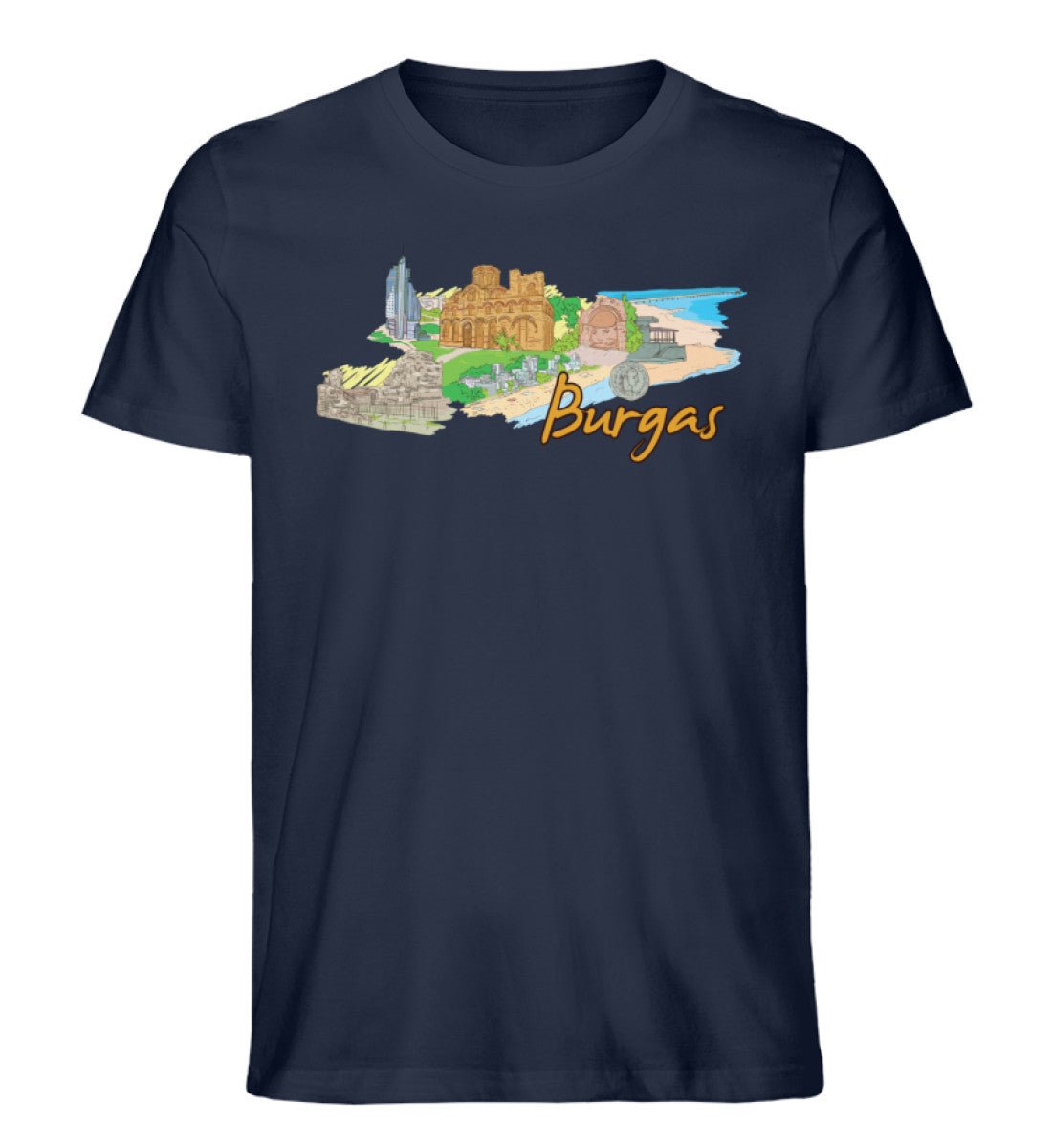 Burgas - Herren Premium Organic Shirt - AQ.Vogue