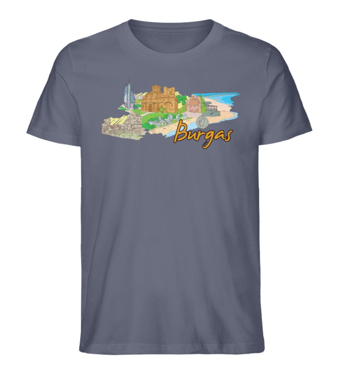 Burgas - Herren Premium Organic Shirt - AQ.Vogue