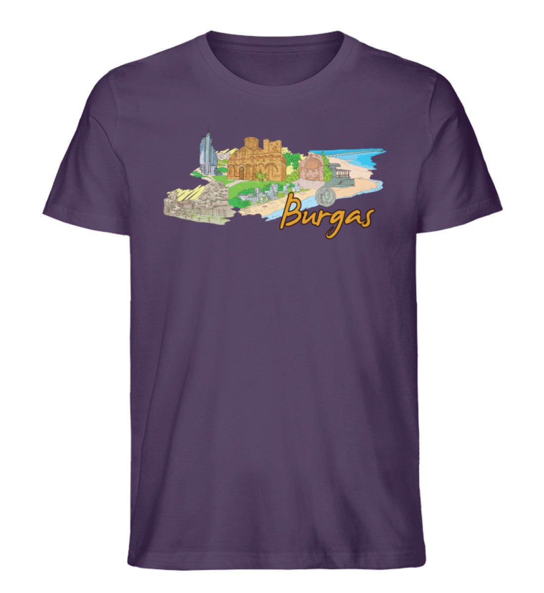 Burgas - Herren Premium Organic Shirt - AQ.Vogue