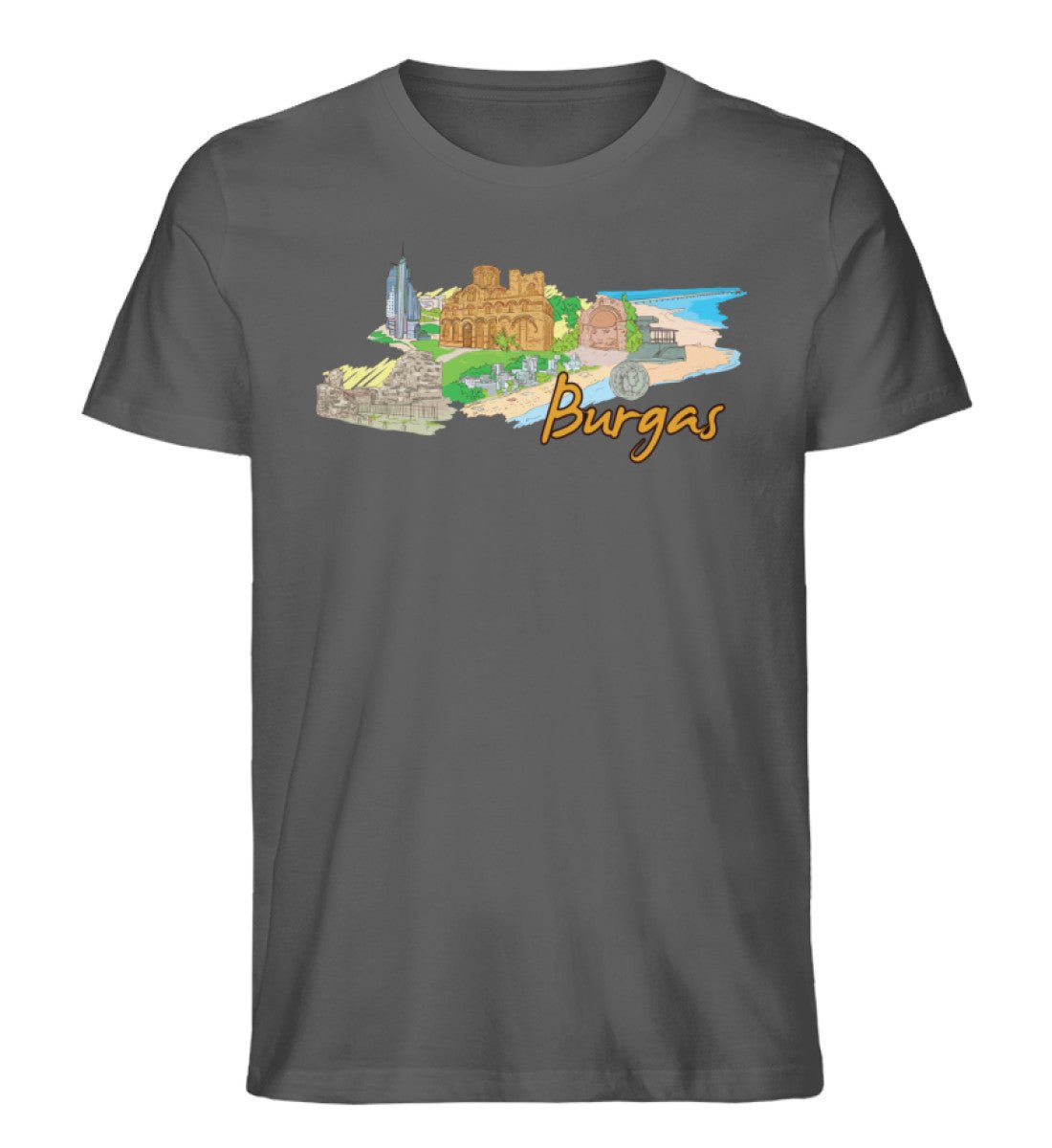 Burgas - Herren Premium Organic Shirt - AQ.Vogue