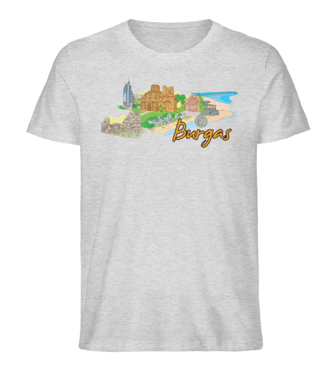 Burgas - Herren Premium Organic Shirt - AQ.Vogue
