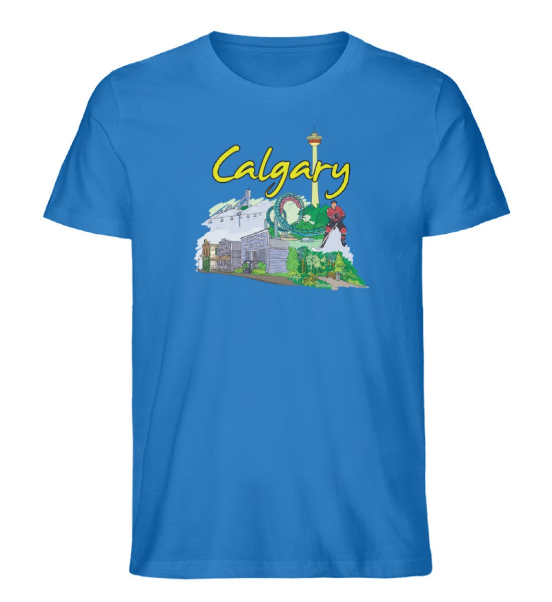 Calgary - Herren Premium Organic Shirt - AQ.Vogue