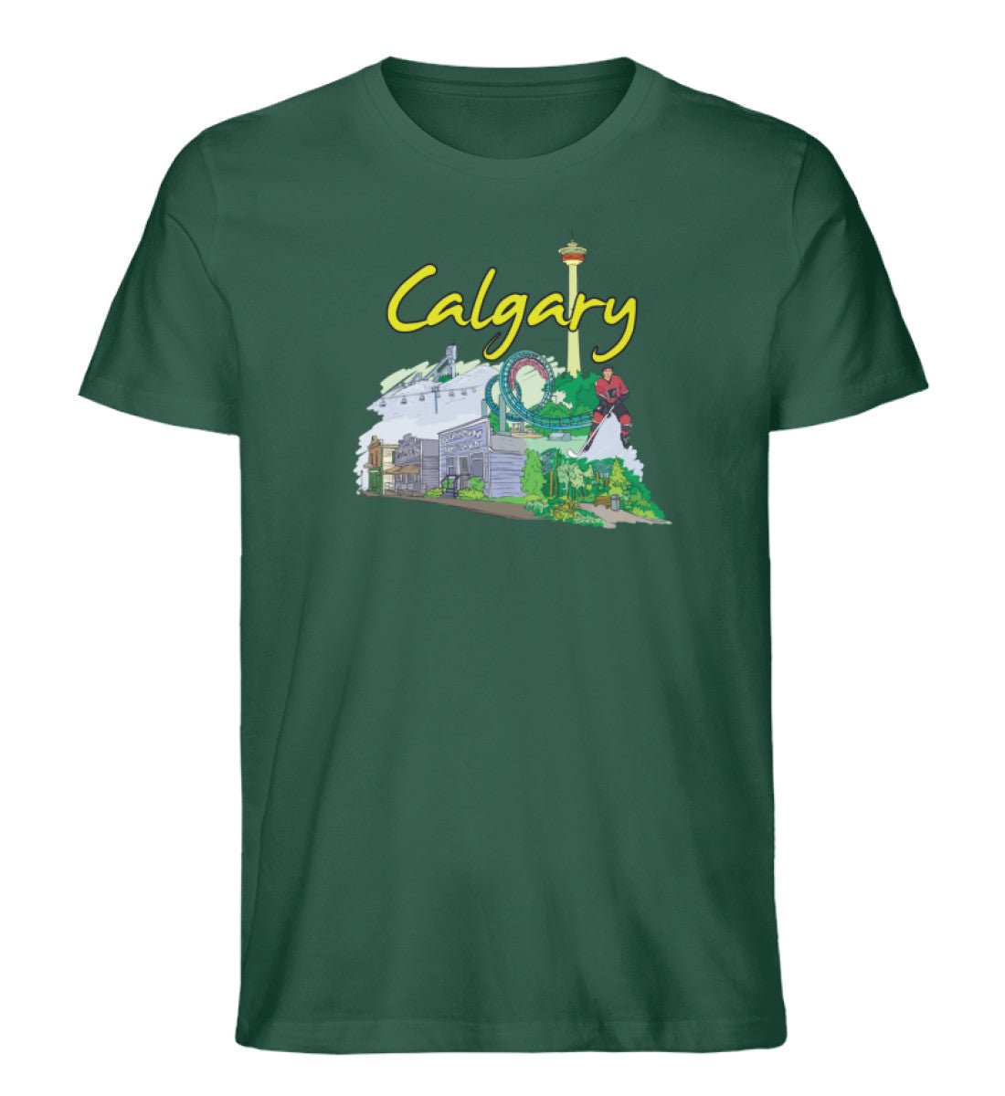 Calgary - Herren Premium Organic Shirt - AQ.Vogue