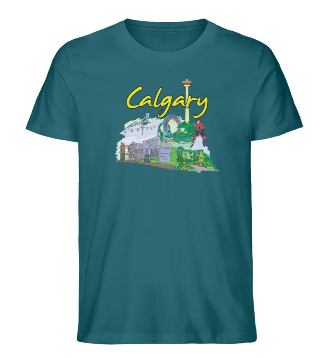 Calgary - Herren Premium Organic Shirt - AQ.Vogue