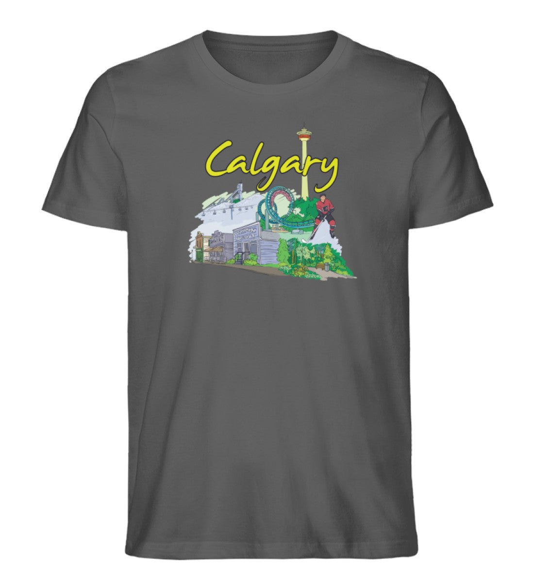 Calgary - Herren Premium Organic Shirt - AQ.Vogue