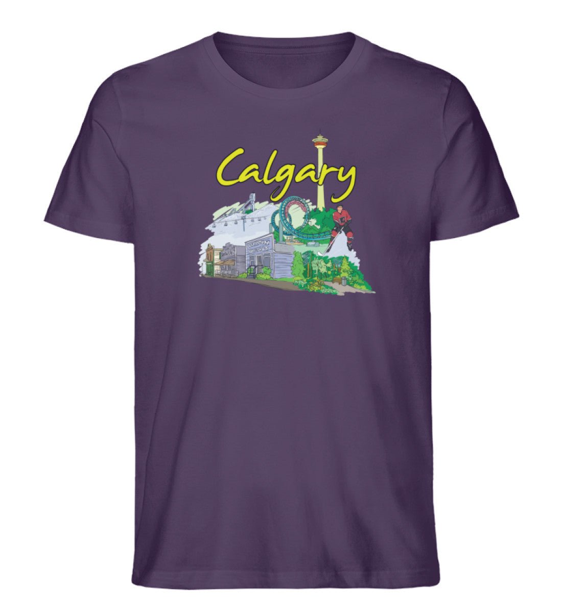 Calgary - Herren Premium Organic Shirt - AQ.Vogue