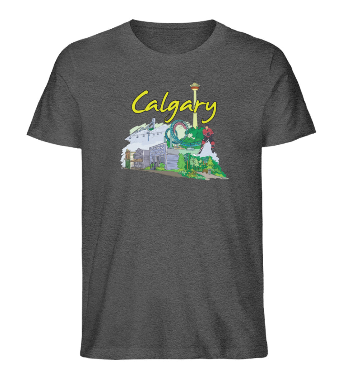 Calgary - Herren Premium Organic Shirt - AQ.Vogue