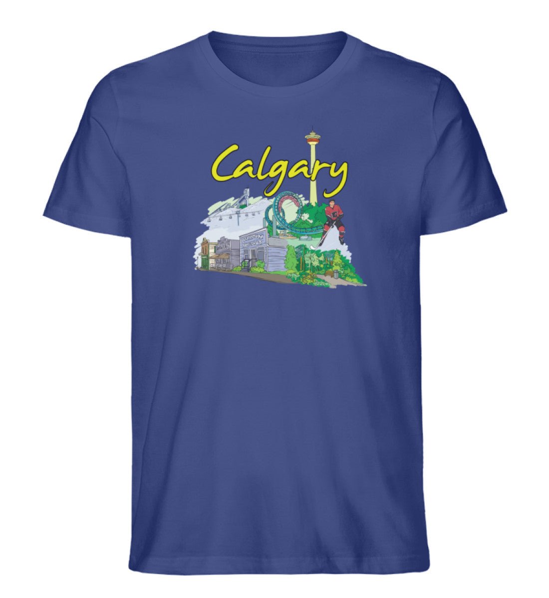 Calgary - Herren Premium Organic Shirt - AQ.Vogue